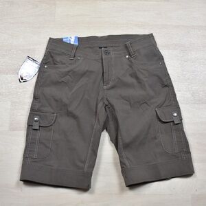 SOLD Kuhl Womens Shorts Splash 11 Inch Inseam "Breen" Size 8 Gorpcore